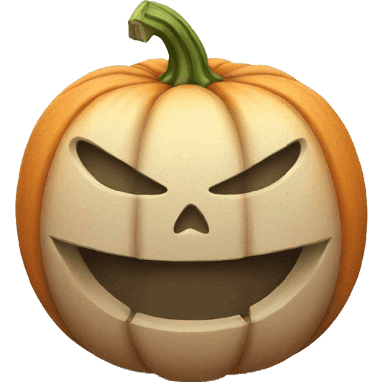 pumpkin without carving emoji