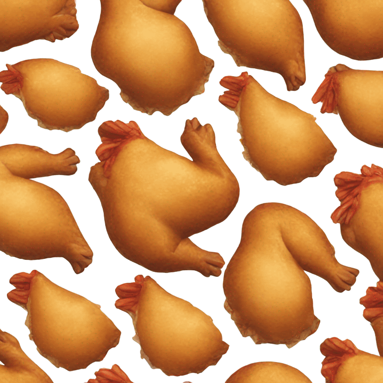 Roast chicken emoji