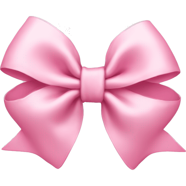 Light pink bow  emoji