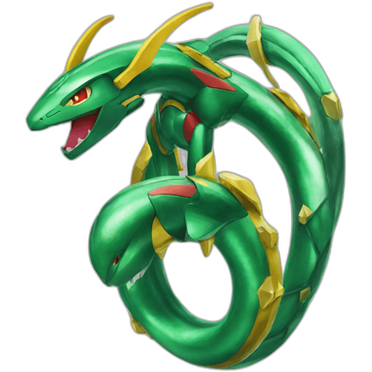 Mega rayquaza shiny emoji