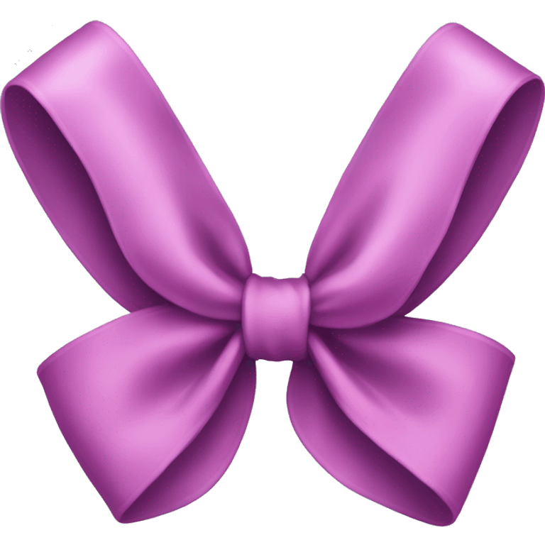 Coquette bow emoji