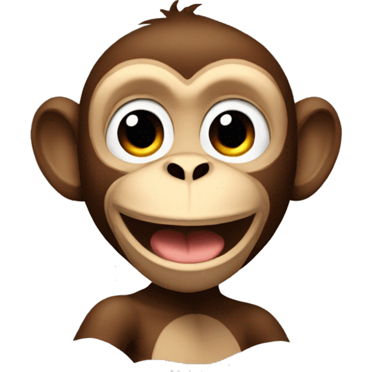 monkey saying Ok emoji