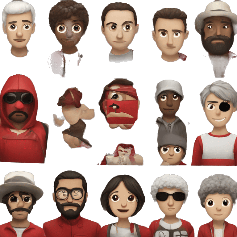 la casa de papel emoji