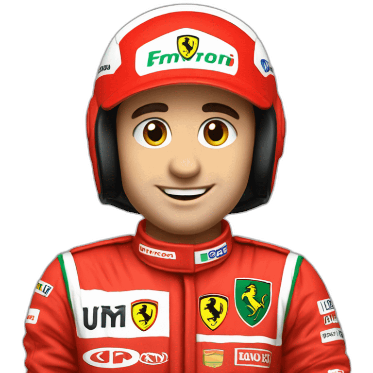 Une Formule 1 Ferrari des années 2000 emoji