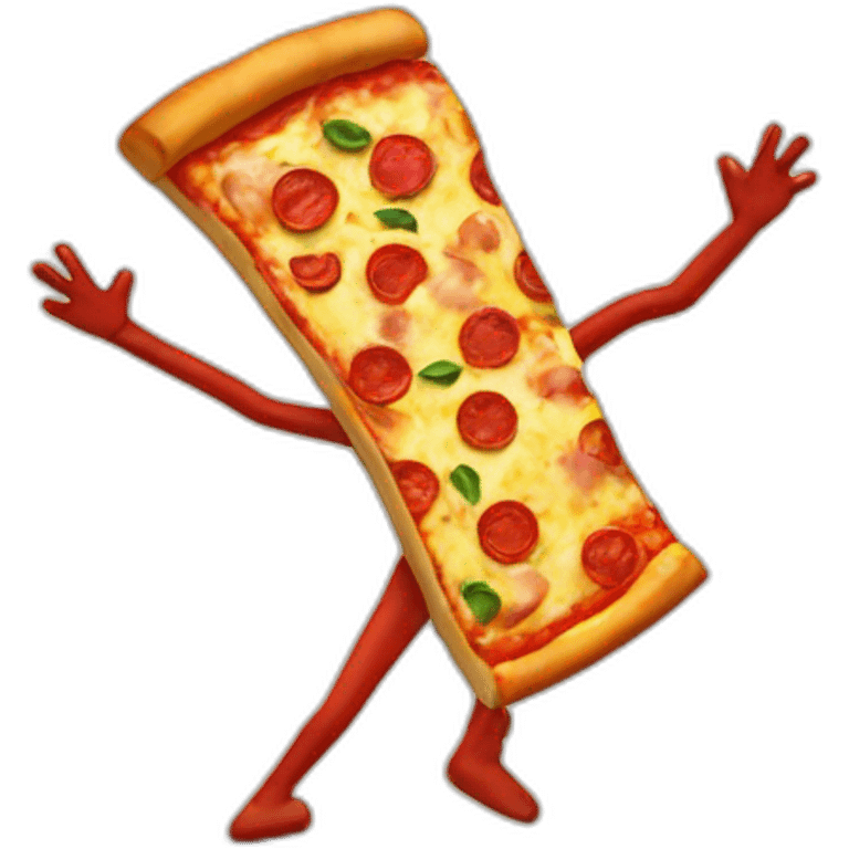 dancing pizza emoji