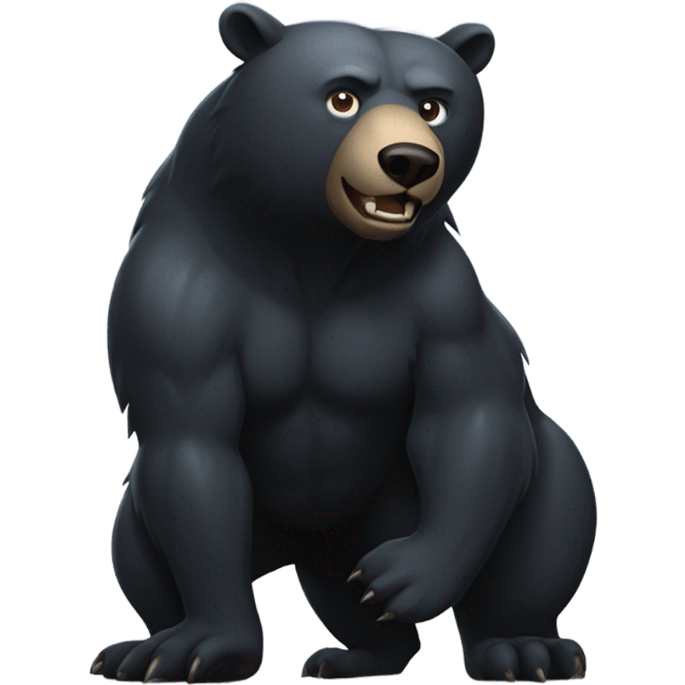 Ninja bear emoji