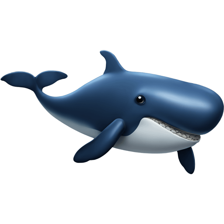 A huge whale emoji