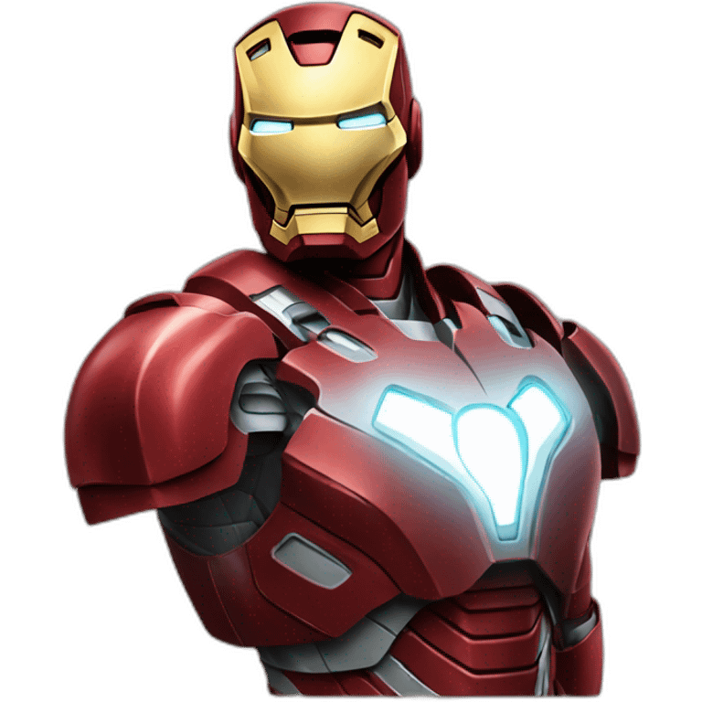 iron-man-eating emoji