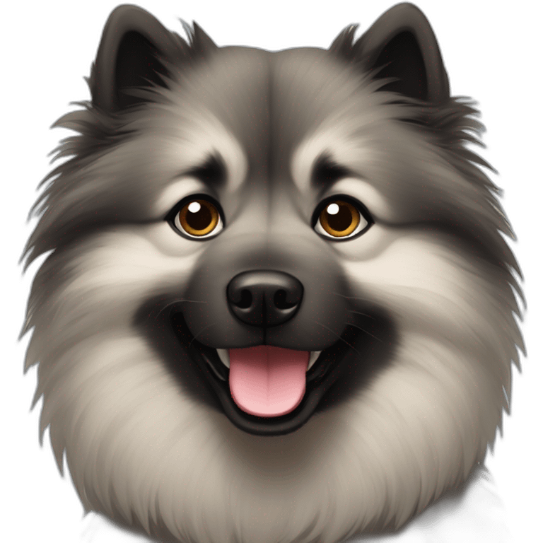 Keeshond emoji