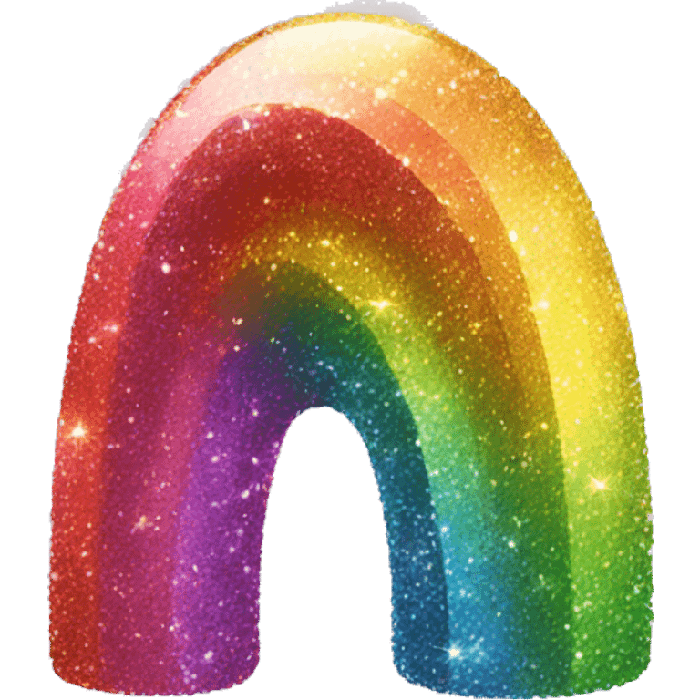 Rainbow sparkle emoji