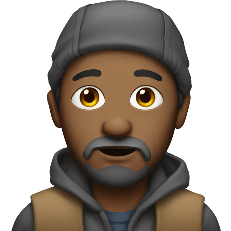 Homeless person emoji