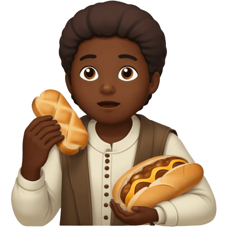 Ezekiel eating bread emoji