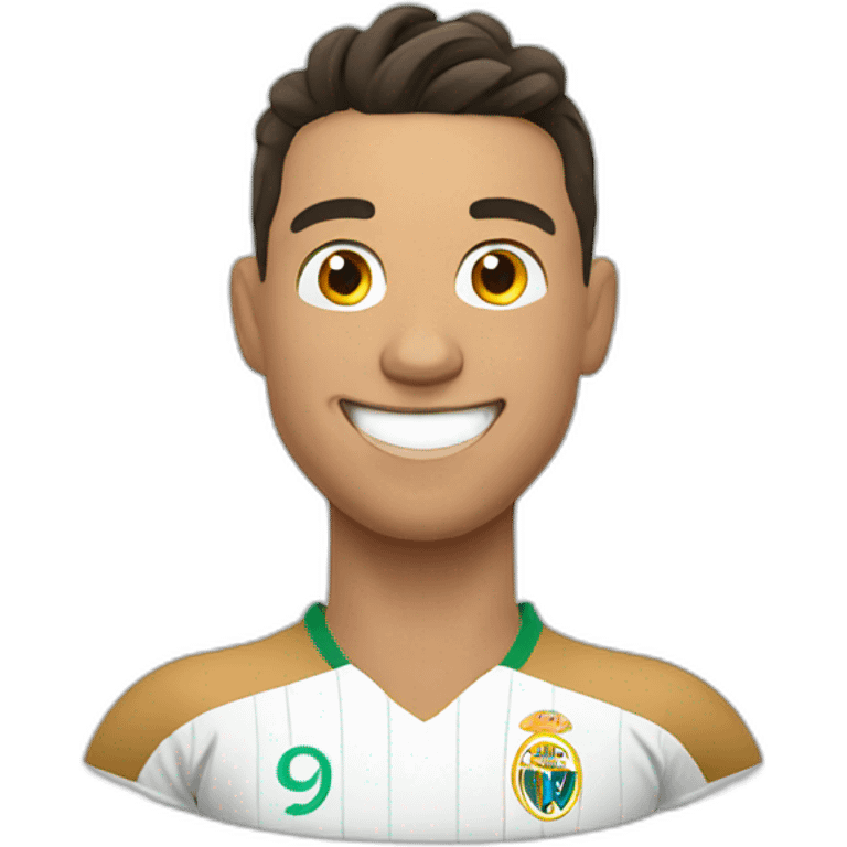 Happy ronaldo emoji