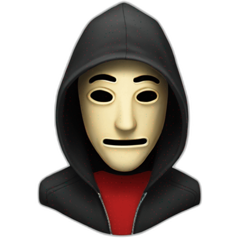 Money Heist Mask emoji