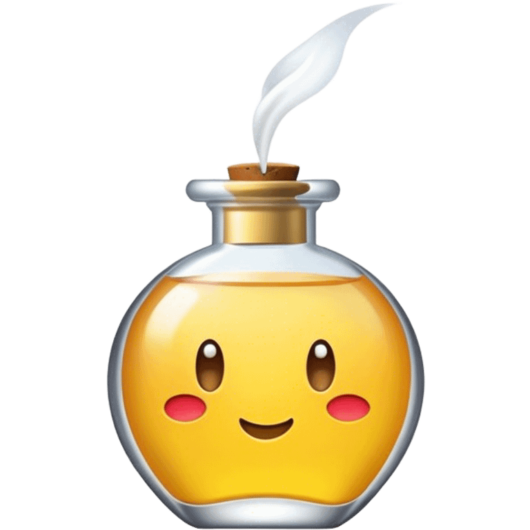 A smell, often pleasant or unpleasant, that comes from something emoji