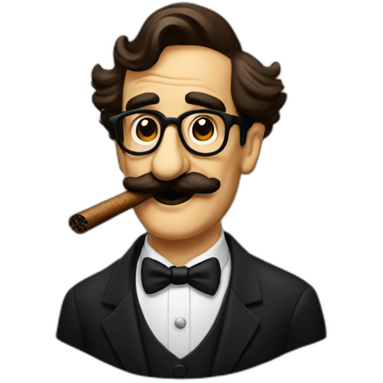 Groucho Marx cigar emoji