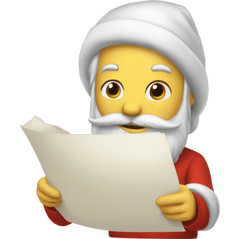 making a list emoji