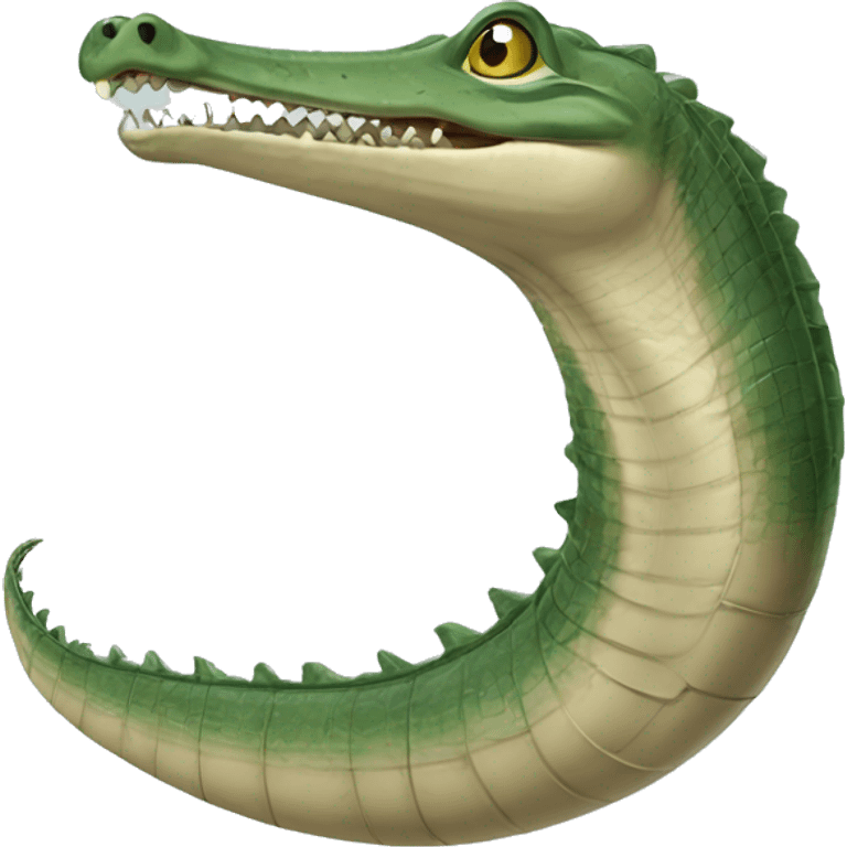 Indian Gharial emoji