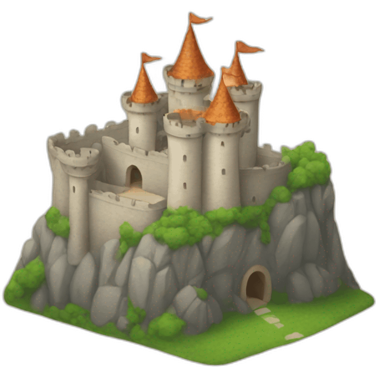 cat shaped castle emoji