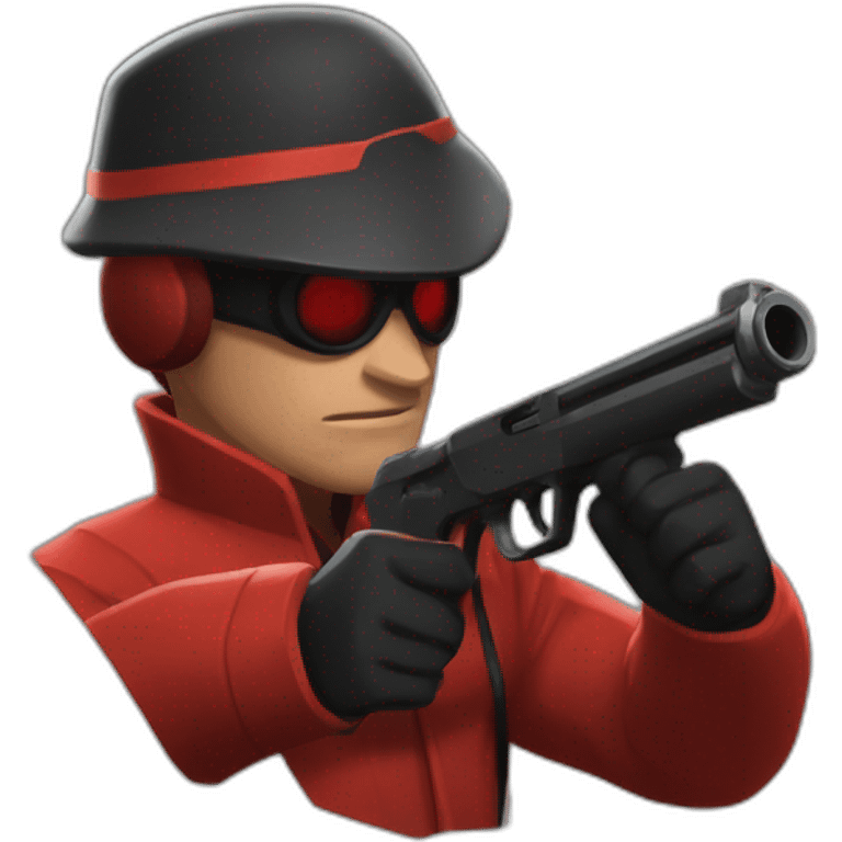 Team fortress 2 red spy emoji