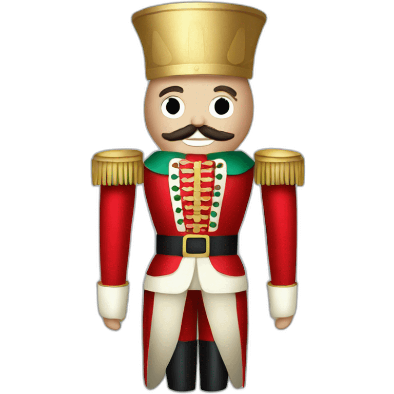 christmas nutcracker full body emoji