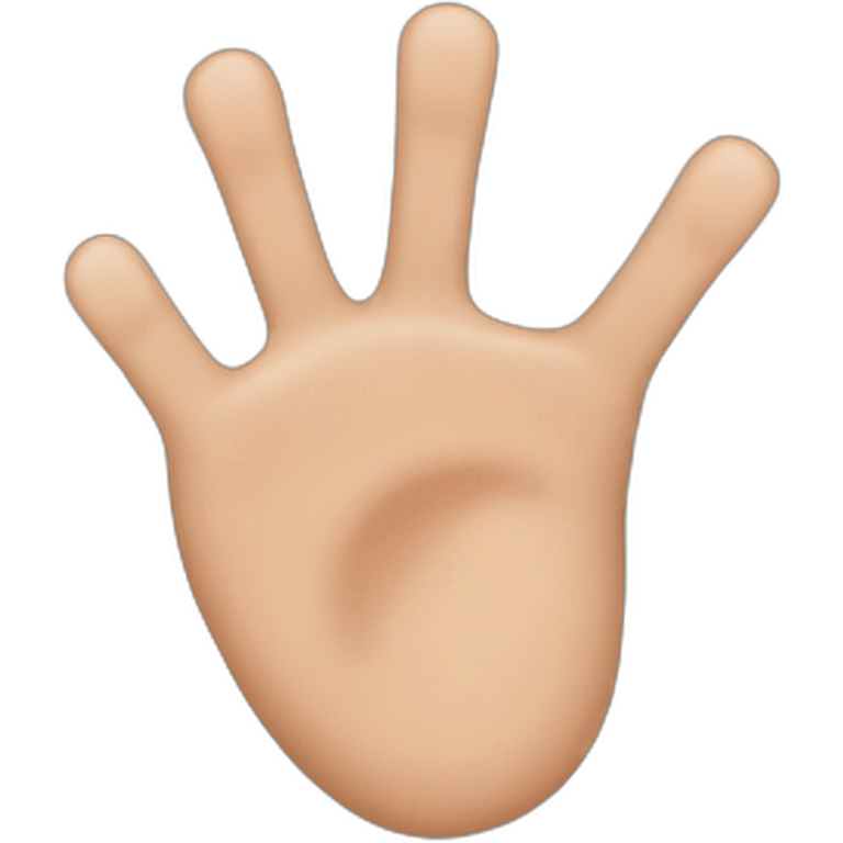 finger-and-toe emoji