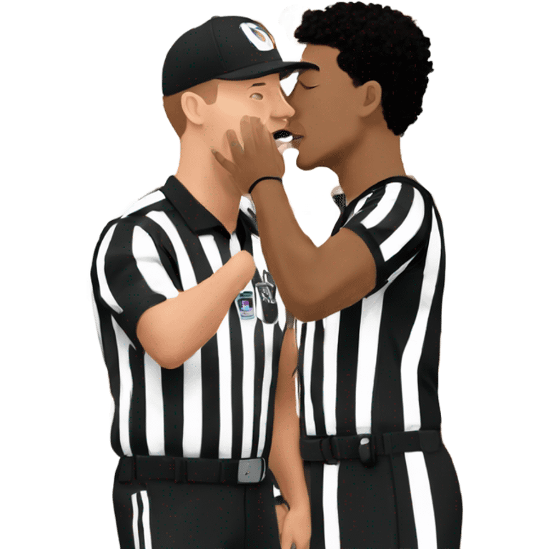 Ref kissing Patrick mahomes emoji