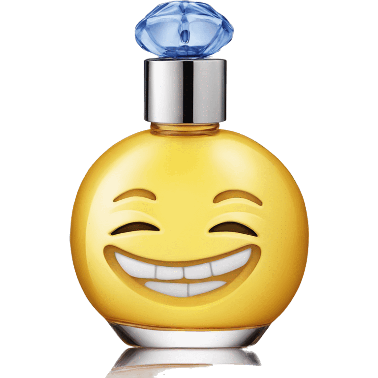 womanity mugler perfume bottle emoji