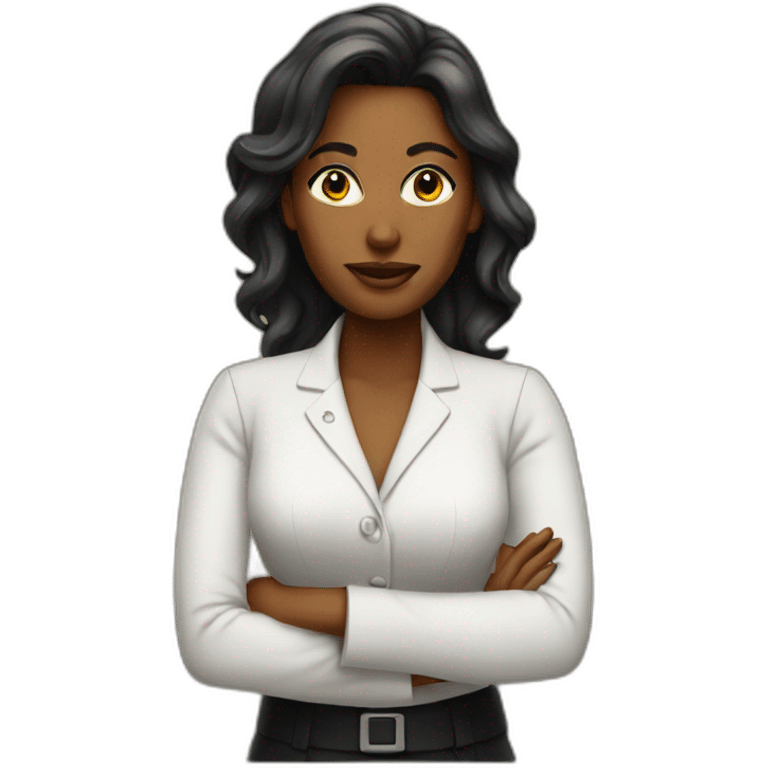 Women boss emoji