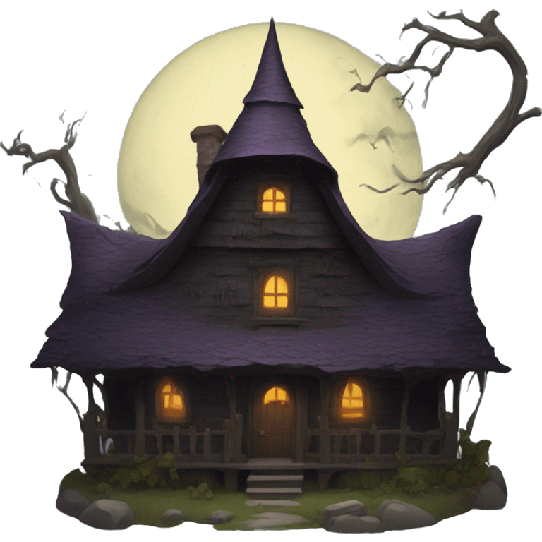 a witch house emoji