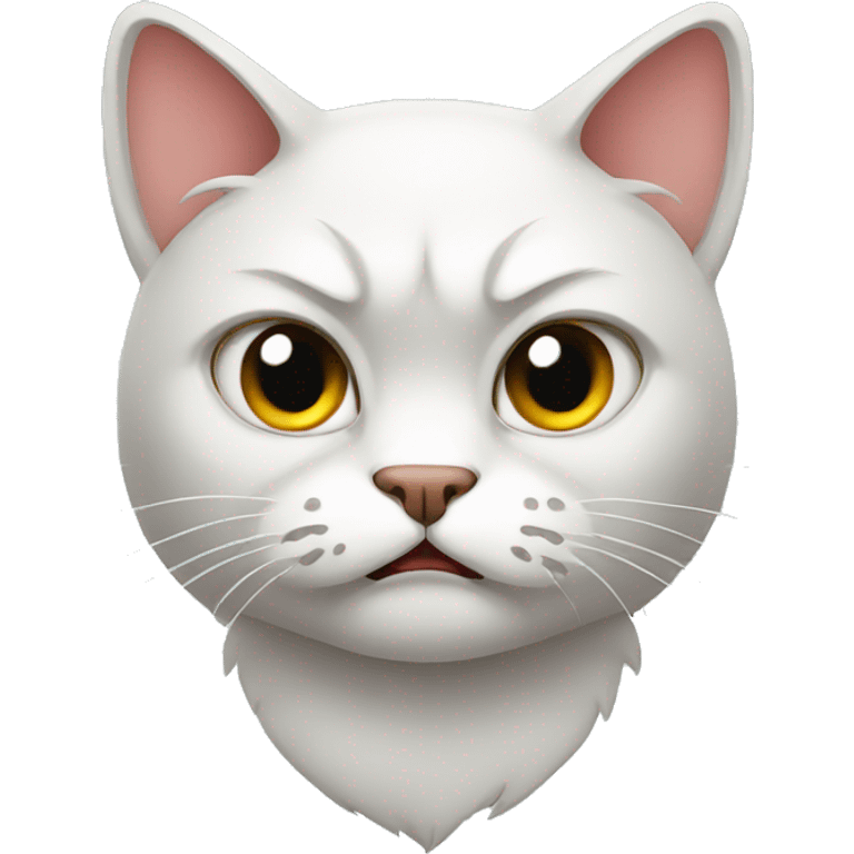 Angry cat emoji