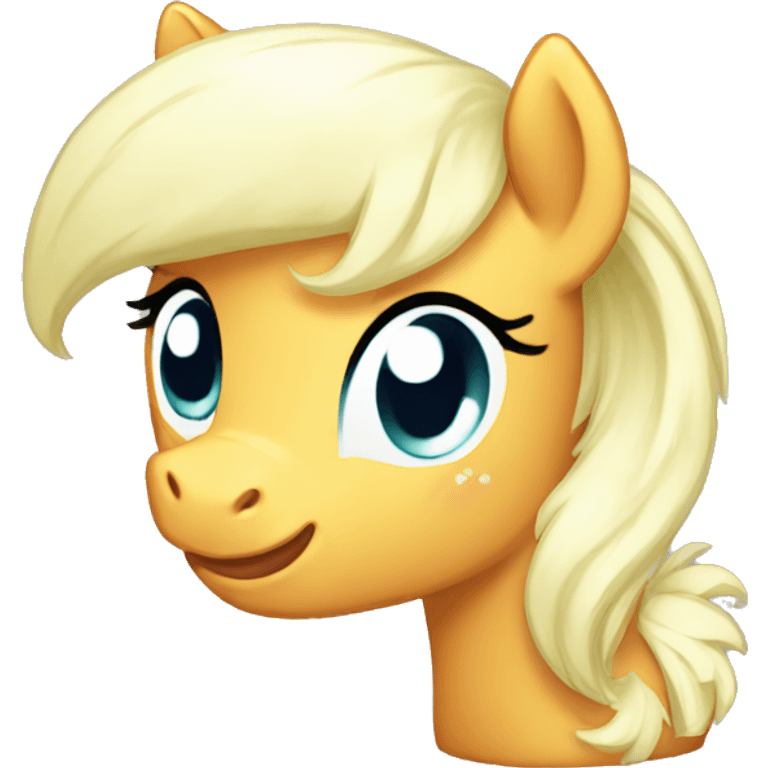 cute kawaii little pony emoji