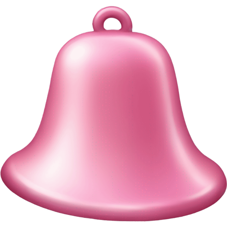 Pink bell emoji