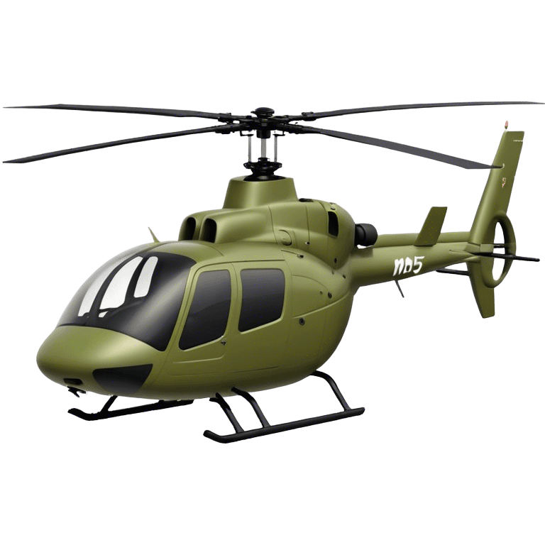 MD 500 - MD Helicopters (Model Year: 2021) (Iconic colour: Olive green) emoji