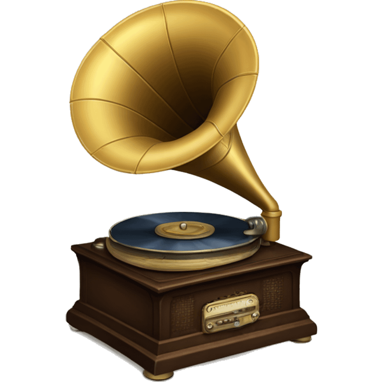 old phonograph emoji