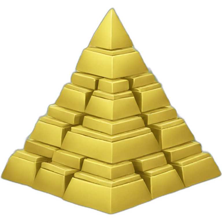 Money pyramids emoji