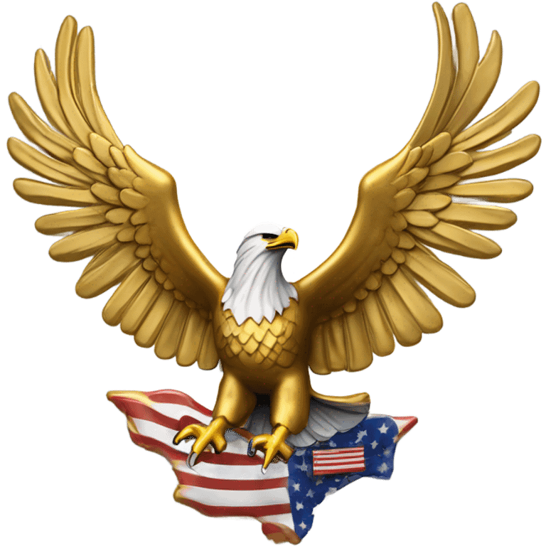 Gole eagle coin emoji