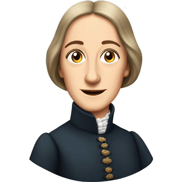 George Eliot (real name Mary Ann Evans) british writer emoji