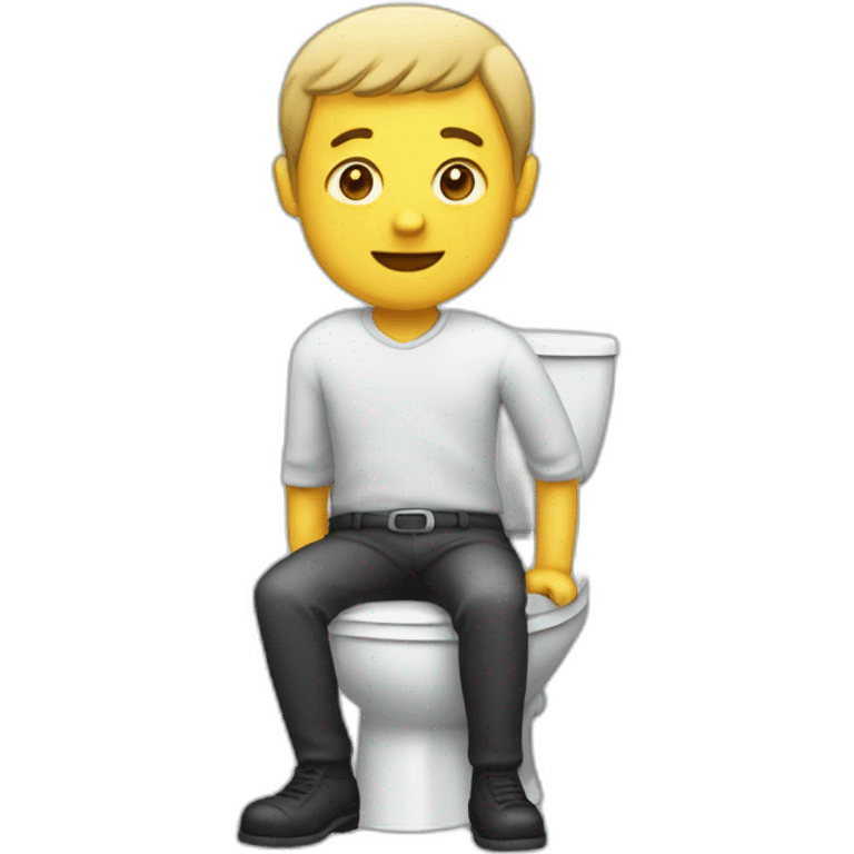 toilet man emoji