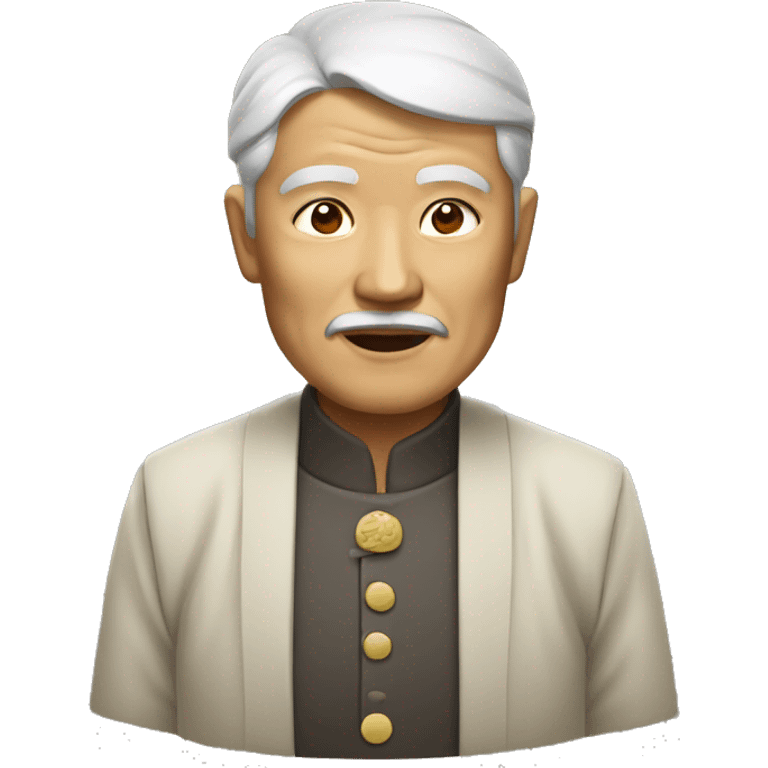 old Asia Boss emoji