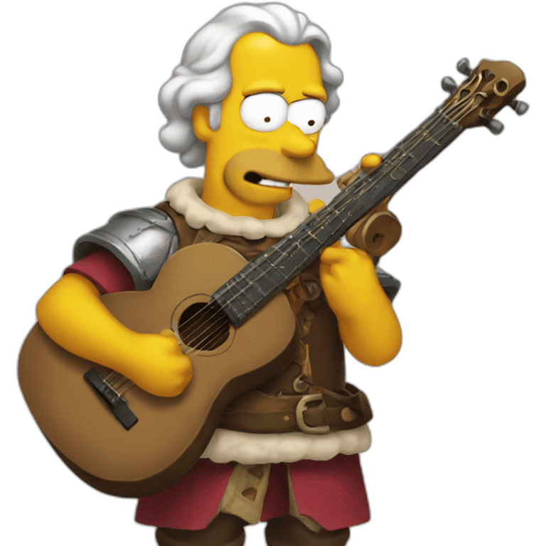 Bard Simpson emoji