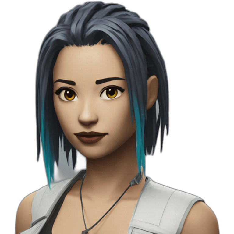 Valerie from cyberpunk 2077 emoji