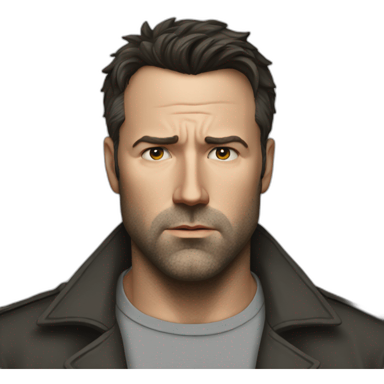 Sad Ben Affleck emoji