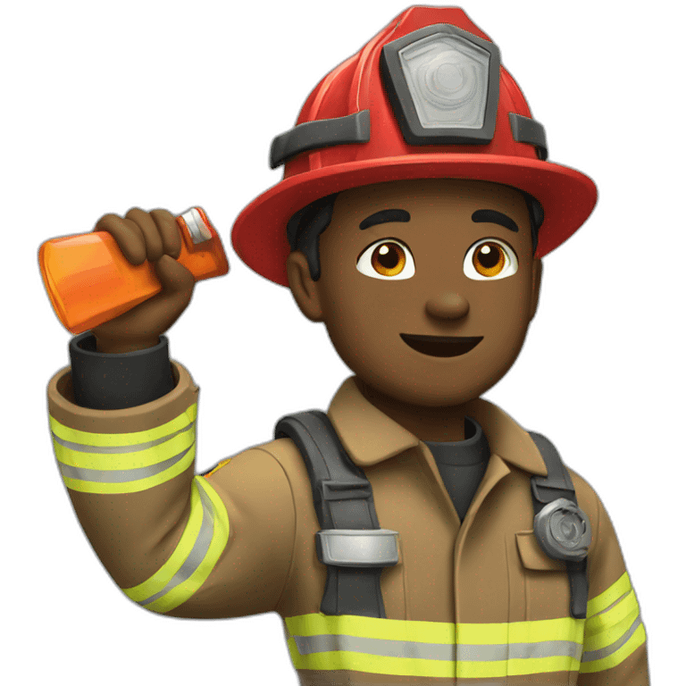 firefighter emoji