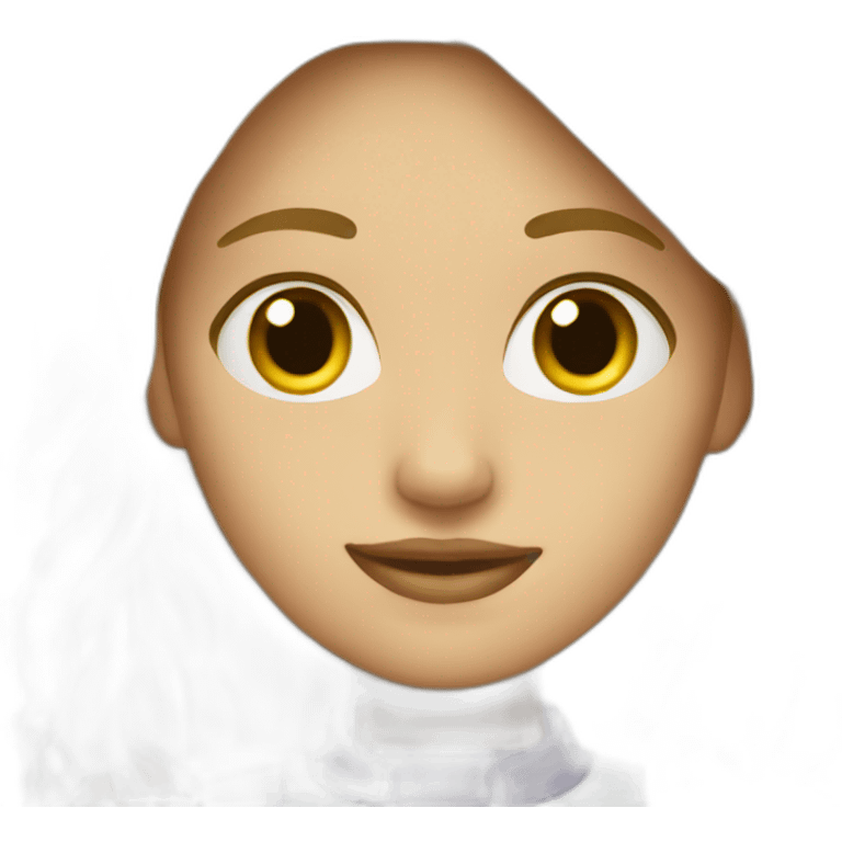 blonde girl computer emoji