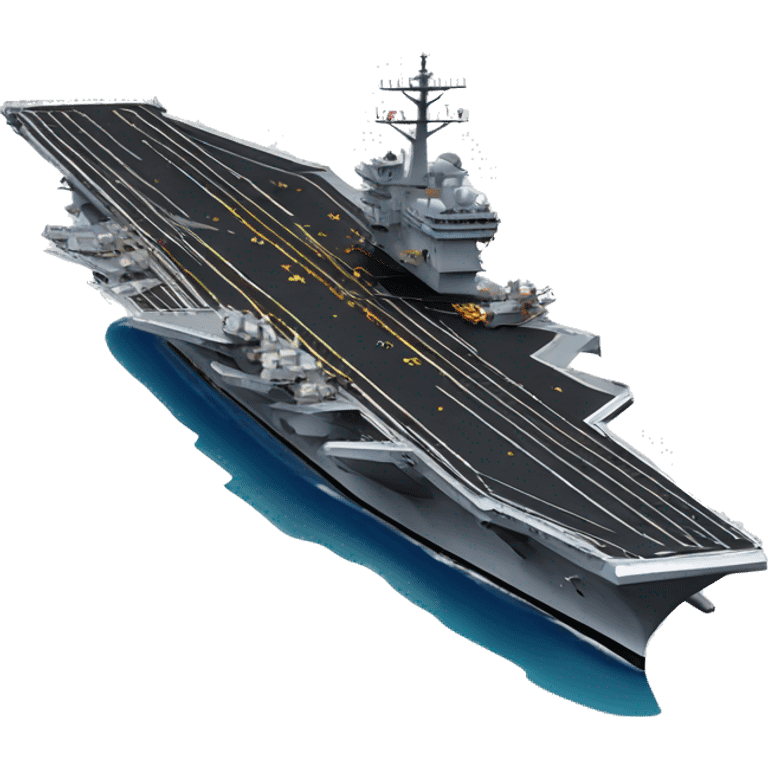 Navy aircraft carrier emoji