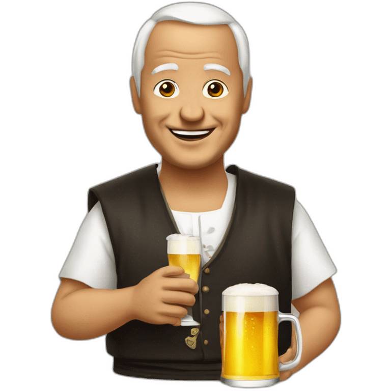 pape françois drink beer emoji