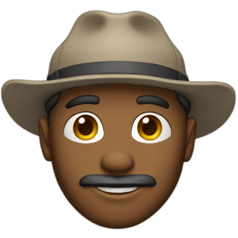 Hombres con gorra emoji