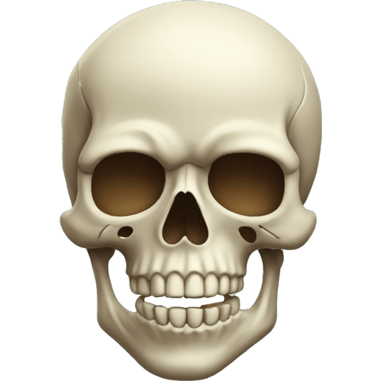 Skull emoji blowing head  emoji