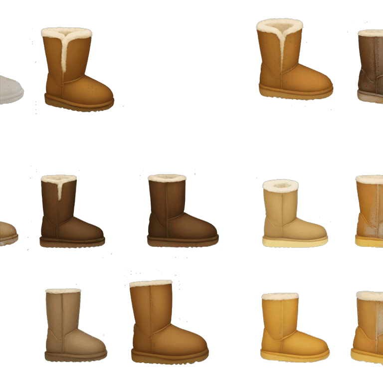 uggs boots emoji